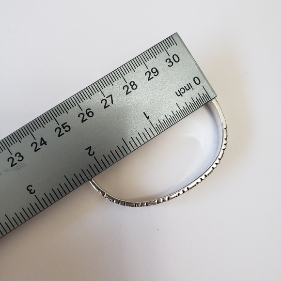 Cuff Bracelet for Women, Creative Design Sparkling Zircons, stamped S925 - Picture 10 of 11